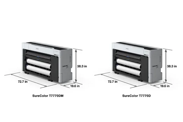 Epson SureColor T7770DM 44-Inch Large-Format Multifunction CAD/Technical Printer - Image 4